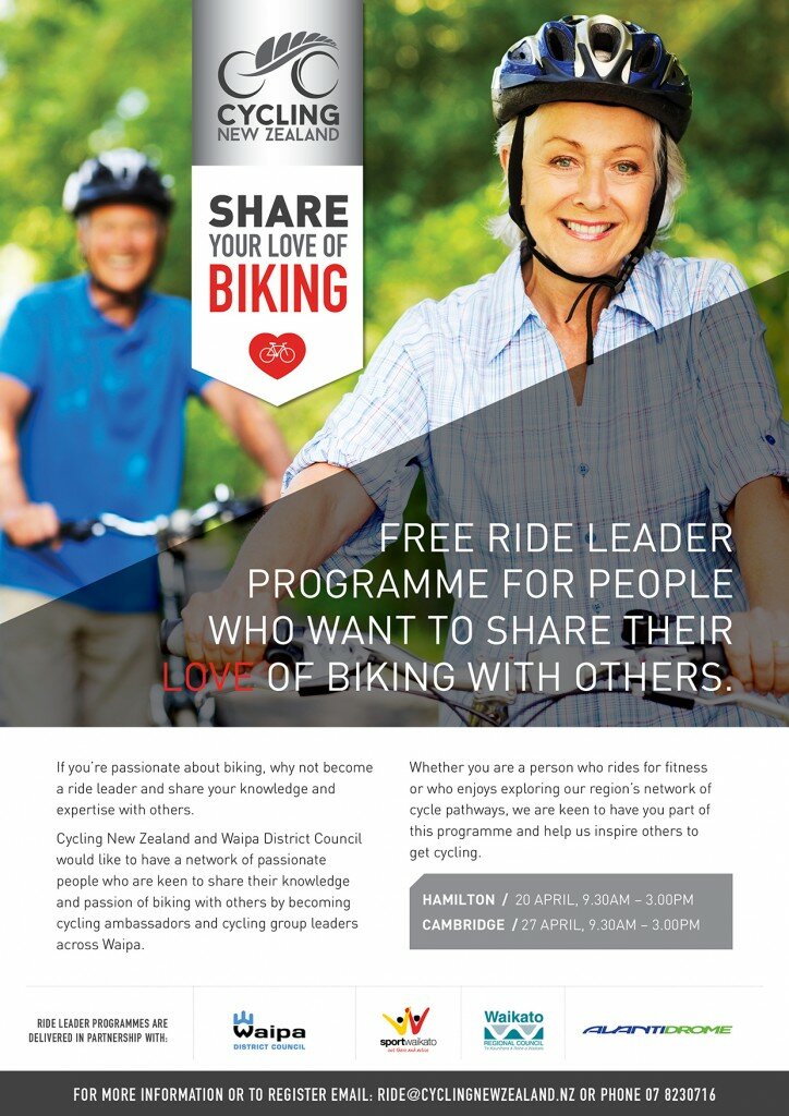 Cycling New Zealand Ride Leader